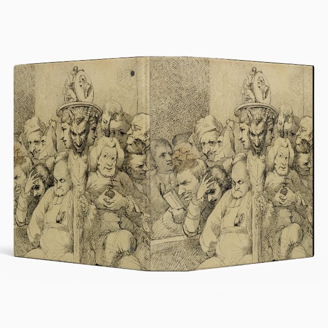 Classeur Caractères littéraires assemblés autour du (Arrière-plan)