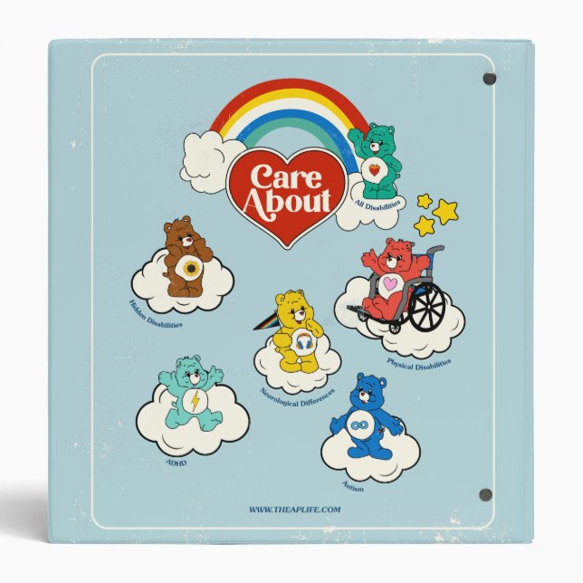 Classeur Care About Disability Rights Binder (Dos)