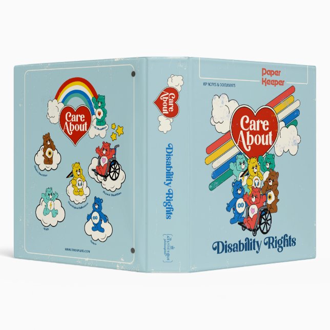Classeur Care About Disability Rights Binder (Arrière-plan)