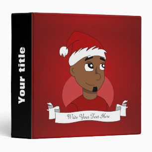 Classeur Caricature de Noël