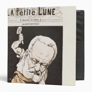 Classeur Caricature de Victor Hugo