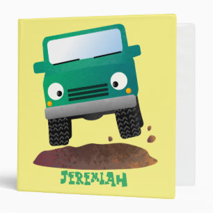 Classeur Caricature de voiture 4 X4 hors route