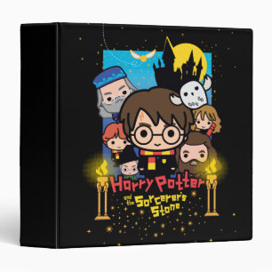 Classeur Caricature Harry Potter et la Pierre du Sorcier