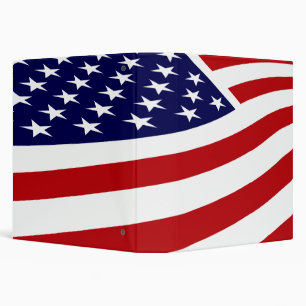 CLASSEUR CARNET DE DRAPEAU AMÉRICAIN