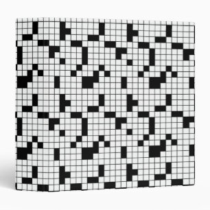Classeur Carnet de grille de mots croisés