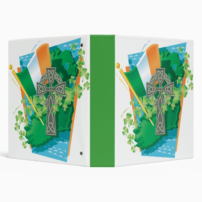 Classeur carnet de la fierté irlandaise (Arrière-plan)