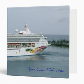 Classeur Carnet de mémoire de vacances de croisière