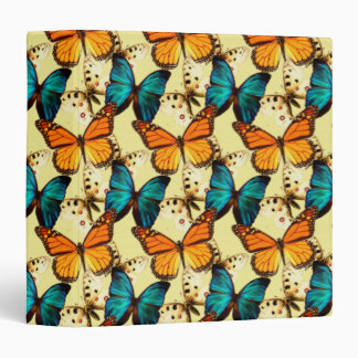 Classeur Carnet de papillons peints