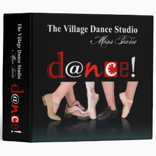 Classeur Carnet de pieds de danse pour Angie