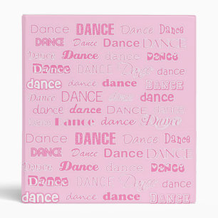 Classeur Carnet de reliure à anneaux de la danse 3