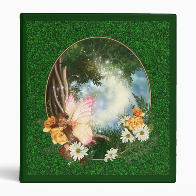 Classeur Carnet féerique somnolent d'école d'Avery (Devant)