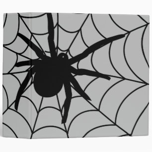 Classeur carnet toile d'araignée