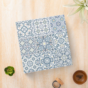 Classeur Carreaux Méditerranéens, Marocains, Majolique, Azu