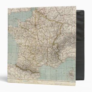 Classeur Carte Atlas France