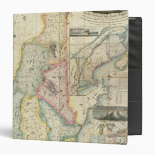 Classeur Carte Carrigain du New Hampshire