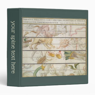 Classeur Carte céleste vintage, Astronomie par John Seller