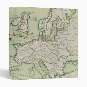 Classeur Carte d'attaque navale sur l'Angleterre par