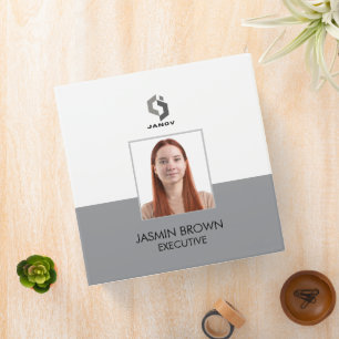 Classeur Carte de badge nominatif & QR code personnalisé po