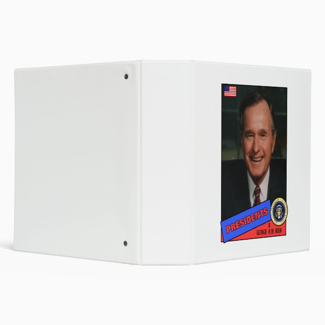 Classeur Carte de baseball de George H.W. Bush (Arrière-plan)