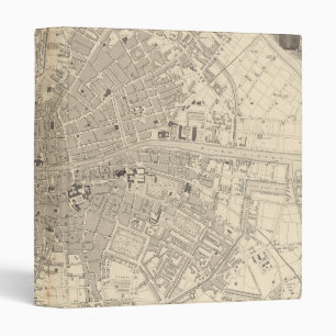 Classeur Carte de Dublin, Irlande