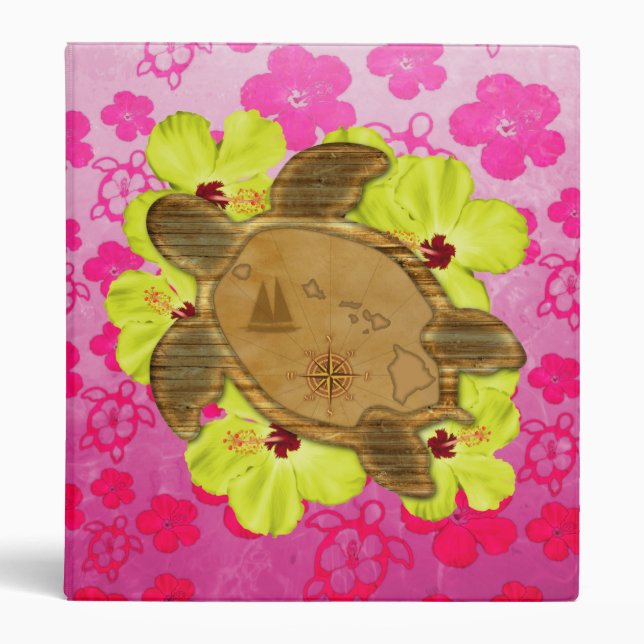 Classeur Carte de Hawaïen de Honu (Devant)