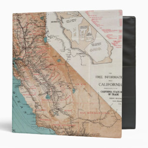 Classeur Carte de la Californie 2