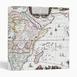 Classeur Carte de l'Afrique 1696