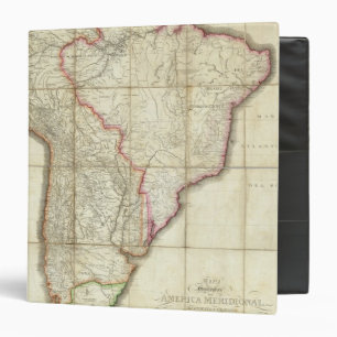 Classeur Carte de l'Amérique du Sud 3