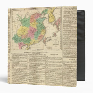 Classeur Carte de l'Atlas chinois et japonais