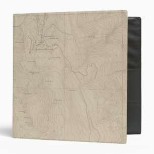 Classeur Carte de l'Atlas spécial du parc de Tourtelotte