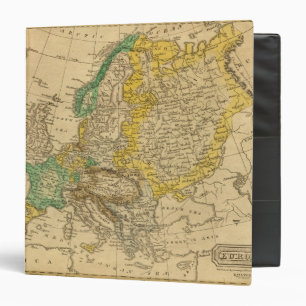 Classeur Carte de l'Europe par Worcester
