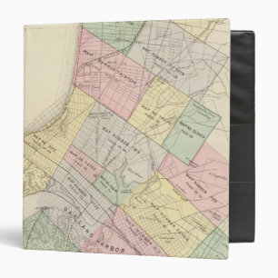 Classeur Carte de l'indice Oakland