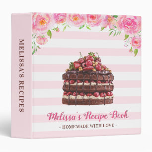 Classeur Carte de recette nuptiale personnalisée Livre de d