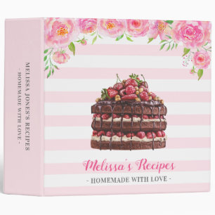 Classeur Carte de recettes familiales personnalisée Livre 