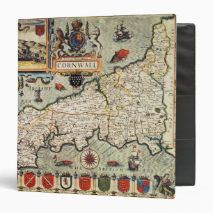 Classeur Carte des Cornouailles