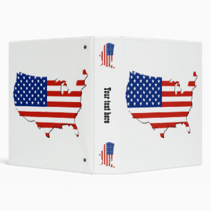 Classeur Carte des Etats-Unis