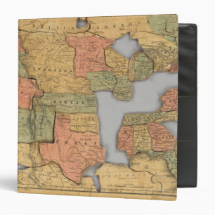 Classeur Carte des États-Unis et du Canada