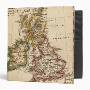 Classeur Carte des îles britanniques