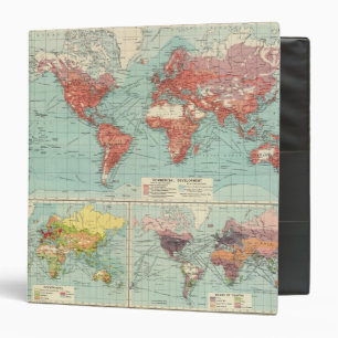 Classeur Carte du commerce mondial