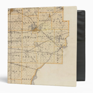Classeur Carte du comté de La Porte