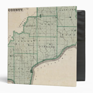 Classeur Carte du comté de Spencer