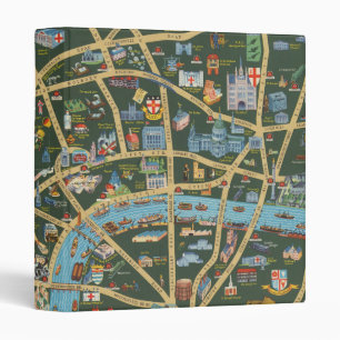 Classeur Carte du Daily Telegraph de Londres