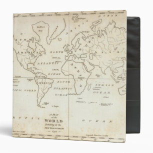 Classeur Carte du monde