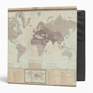 Classeur Carte du monde historique