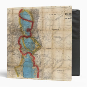 Classeur Carte du territoire du Colorado