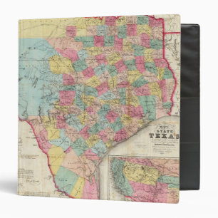 Classeur Carte du Texas de Cordova