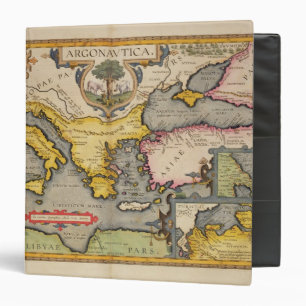 Classeur Carte du voyage des argonautes