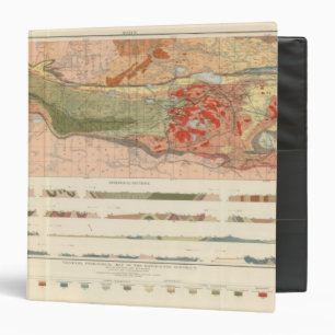 Classeur Carte géologique générale du district de Marque
