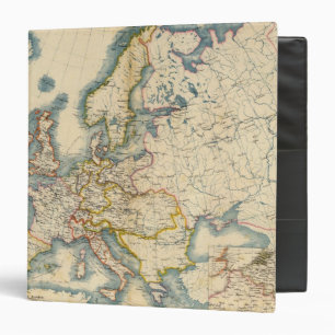 Classeur Carte industrielle commerciale de l'Europe