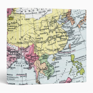 CLASSEUR CARTE : L'EUROPE EN ASIE